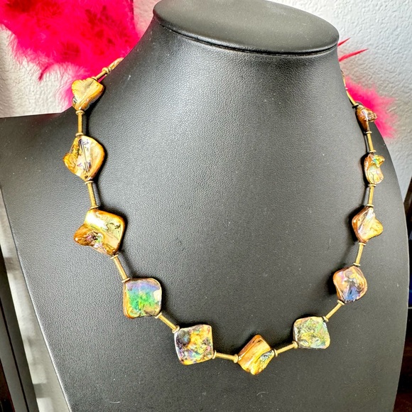 Diamond Shell and 925 Silver Necklace - Picture 4 of 9